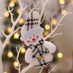Vintage Woven Plush Elk Santa Pendant Accessories Beautiful <b>Christmas</b> <b>Tree</b> <b>Decoration</b> for Family <b>Christmas</b> Holiday Supplies - Product Image 3