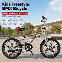 Logo personnalisé mode violet enfants adolescents adultes vélo 12 14 16 20 pouces Bmx freestyle vélo pour enfant