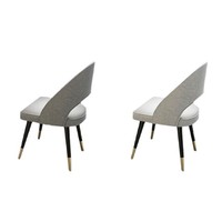 Table et chaises de salle à manger nordiques, combinaison pour petit appartement, maison, table de salle à manger rectangulaire en marbre créative, style Ins