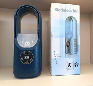 พัดลมระบายความร้อนแบบพกพา USB ปรับความเร็วได้ 6 ระดับ 5W เสียงรบกวนต่ำ แนวตั้ง แบบไม่มีใบพัด พัดลมระบายความร้อนแบบไร้ใบพัด - Product Image 5