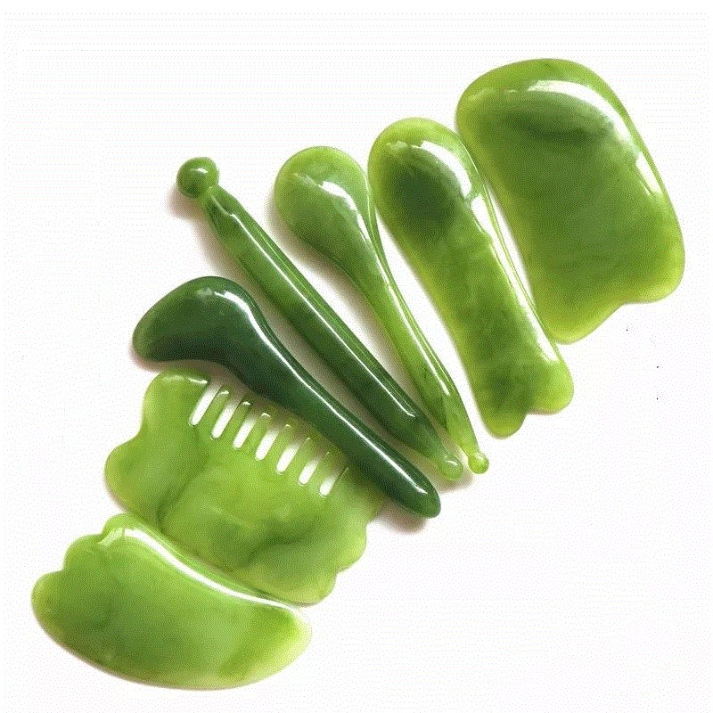 2024 ролики для лица gua sha и инструменты gua sha из нержавеющей стали gua sha, инструмент для соскабливания массажа