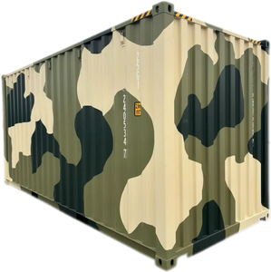 บ้านคอนเทนเนอร์พรีเมียม ทนทาน เคลื่อนย้ายได้ ติดตั้งรวดเร็ว พื้นที่เชิงพาณิชย์อเนกประสงค์ ลายพราง - Product Image 4