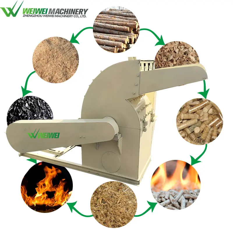 Weiwei garden machines sawdust briquette charcoal making machine for sale