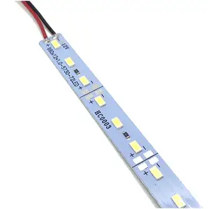 DC 12V 24V SMD 5730 2835 LED 하드 스트립 라이트 바 쇼케이스 캐비닛 바 테이프