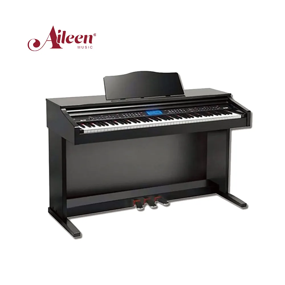 Piano Digital 88 Kunci Sentuh, Palu Sensitif Keyboard Piano Tegak (DP720)