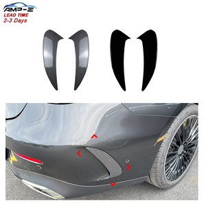 Divisor de ventilación trasera negro brillante para <span class=keywords><strong>Mercedes</strong></span> Benz <span class=keywords><strong>CLE</strong></span> <span class=keywords><strong>Coupe</strong></span> 2024 + Kit de carrocería de aire divisor trasero - Product Image 1