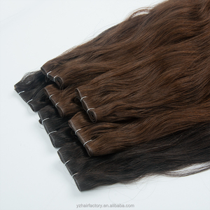 Cinta Adhesiva Invisible Sin Costuras de Calidad Duradera y Natural, Cabello Rizado, Producción Directa de Fábrica, Cutícula Alineada, Grado Superior 12A - Product Image 4