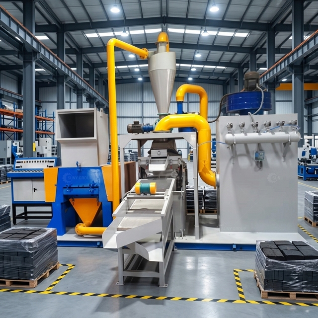 Copper Cable Wire Separating and Recycling Machine