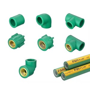 Offre Spéciale Pas Cher Plomberie PPR Raccords Vert PPR Coude Socker Tee Plug Union Cap PPR Tuyaux et Raccords - Product Image 6
