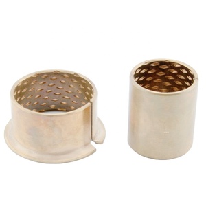 Sans huile <span class=keywords><strong>CuSn8p</strong></span> CuSn6.5p matériau cuivre bronze enveloppé fendu douille roulements - Product Image 2