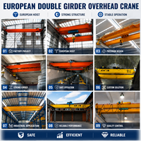 Grúa Puente de Doble Viga de 150 Toneladas con Motor VFD, Diseño Europeo, Directo de Fábrica