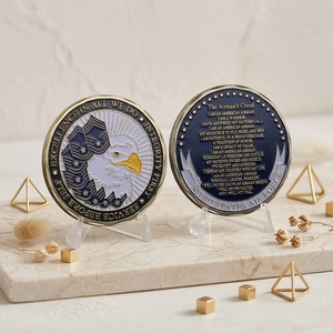 Monedas Deportivas con Temática Estadounidense, Air <span class=keywords><strong>Creed</strong></span>, Chapadas en Oro, Impresión Digital en Plata, Regalos Promocionales de Recuerdo - Product Image 4