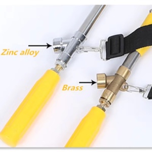 Long-reach High Pressure Adjustable Metal Wand <strong>Watering</strong> Spray Gun <strong>Lance</strong> with Straps Belts for Misting Disinfection Pest Control - Product Image 2