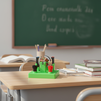 Kit Model Motor kecil DC terbuka Model percobaan fisika sekolah menengah untuk Studi Fisik elektrik dan fisik
