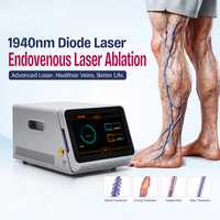 Appareil de thérapie laser endoveineux 1940 pour l'élimination des varices et des lésions vasculaires en phlébologie médicale