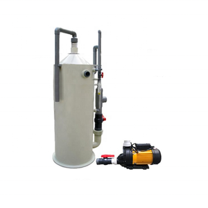 Écumeur de protéines SS304 SS316 Capacité de 10m3/h Écumeur d'eau douce et de mer Offre Spéciale pour ferme de crevettes en matériau PP - Product Image 1