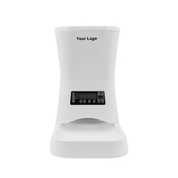 Nouveau distributeur automatique intelligent mangeoire électrique Auto bols de nourriture pour animaux de compagnie mangeoires chronométrées pour chiot chien