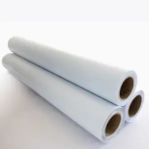 Eco Solvent Printing Outdoor Materials PVC Sticker 120G 140G Self-adhesive PVC