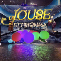 Ballons sphériques gonflables géants personnalisés, colorés, avec éclairage LED, 1m, 2m, 3m, 4m, en PVC ou Oxford, imperméables, pour la publicité et les fêtes