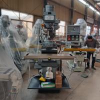 Fraiseuse à tourelle verticale multifonctionnelle de haute précision 4H X6325, tête de fraisage à tourelle à vitesse variable à 3 axes DRO, métal