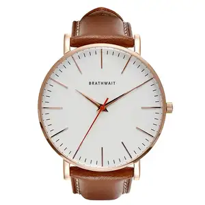 high quality minimalist watches for men with super slim case sapphire crystal watch