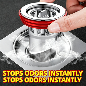 Chrome Plated Anti Odor Floor Drain Bathroom Shower Waste Drain Anti <b>Clog</b> Sanitary Drain Fitting For Washroom - Product Image 1