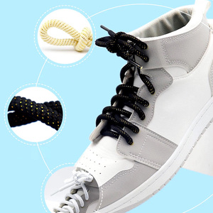 WEGOODZF Lacets de chaussures métalliques brillants ronds personnalisés en polyester de haute qualité pour chaussures décontractées Baskets disponibles en paire - Product Image 4