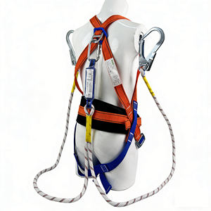 Cinturón <span class=keywords><strong>de</strong></span> Seguridad <span class=keywords><strong>de</strong></span> Poliéster <span class=keywords><strong>de</strong></span> Alta Resistencia, Arnés Ajustable en Altura para Protección Contra Caídas con Paracaídas - Product Image 4