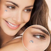 Clous de piercing microdermiques en titane 14G avec zircone cubique pour cartilage, hélix, tragus, boucles d'oreilles en titane
