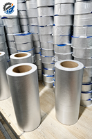 Ruban adhésif en aluminium et butyl, auto-adhésif, imperméable, pour la réparation des fuites de toitures en acier coloré