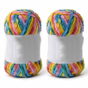 100 gramos de hilo de chenilla de terciopelo de colores sólidos para tejer y confeccionar bufandas de muñecas, bolsos de ganchillo y sudaderas - Product Image 5
