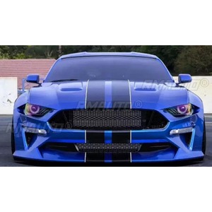 Kit carrosserie pour Ford Mustang : Lame de pare-chocs avant, jupes latérales, spoiler de pare-chocs arrière, protection de passage de roue arrière, accessoires automobiles - Product Image 6