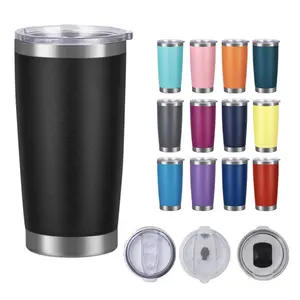 Customized Coffee Tumbler 20 oz Stainless Steel Double Wall Insulated Mug Water Drink Thermal Cup