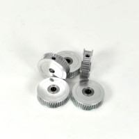 Poulie de distribution pour imprimante 3D en acier inoxydable, usinage CNC GT2, usinage par électroérosion à fil, personnalisable OEM ODM