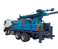 Machine de forage de puits d'eau Hardrock 300m, équipement de forage de puits de haute qualité