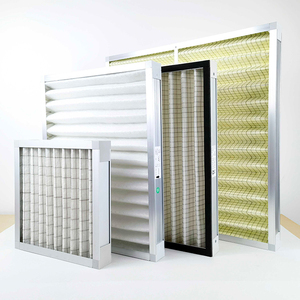 G4 merv 8 11 13 Bảng điều chỉnh xếp li lọc nhôm/mạ Kẽm khung AC lò Bộ lọc không khí cho nhà than hoạt tính carbon HVAC Lọc - Product Image 2