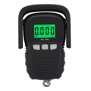 Weisheng WH-A29 50kg 전자 낚시 저울 디지털 익스프레스 교수형 저울 테이프 측정 - Product Image 6