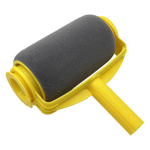 <b>Paint</b> Roller Foam 6.1 Inch Yellow Cageless Frame Diy Paintbrush - Product Image 2