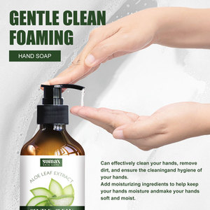 Sumax Savon liquide naturel pour les mains 300ml Lotion pour le lavage des mains Gentile & Clean Hands Sanitizer - Product Image 4