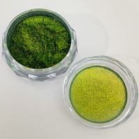 Caméléon Pigment Poudre Jaune Aurora Bonbons Or Pâte Solvant Thermochromique Revêtement Lumineux Résine Couleur Violet