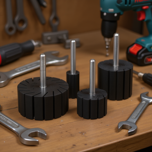 Soporte de goma Ttake Ab9000 para herramienta abrasiva con eje de 6 mm, 60x30 mm - Product Image 3