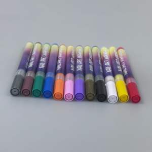 Ensemble de 12 stylos pour nail art, stylos à vernis à ongles 3D, 0,5 mm, séchage rapide, imperméables, marqueurs liquides en gel pour <span class=keywords><strong>Halloween</strong></span> - Product Image 2