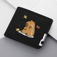 Dompet pendek Retro Korea pria, Dompet keren dan ringan untuk pelajar laki-laki remaja