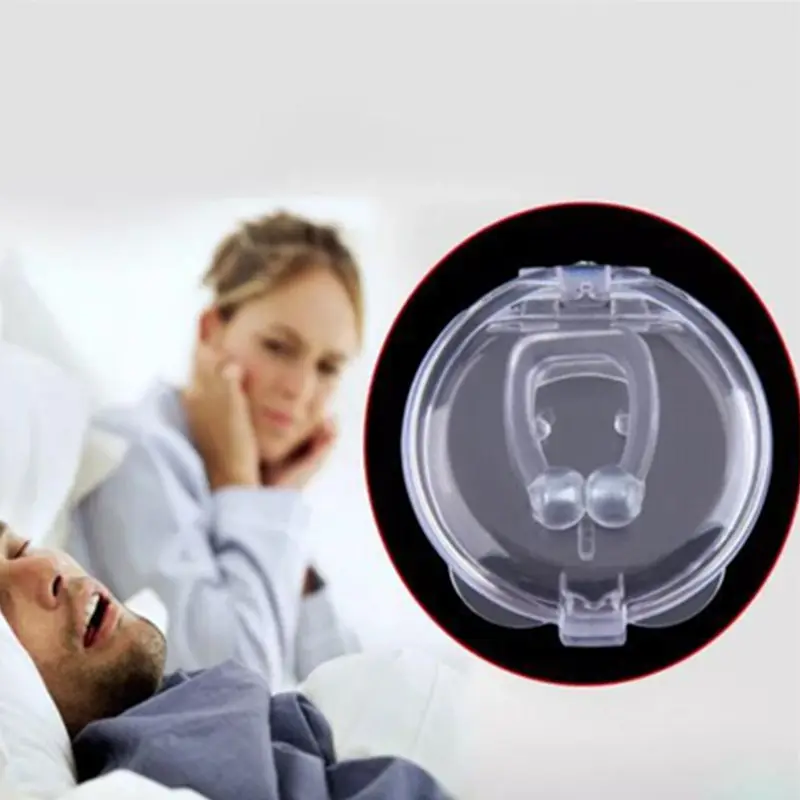 New Magnetic Anti-Snor apnea nose clip anti snore snoring sleep aid stop stopper anti schnarchen heathy care tool