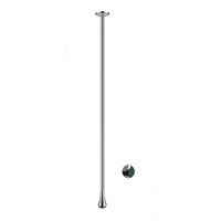 Robinet Mitigeur Mural Dissimulé Tout en Cuivre, Style Minimaliste Moderne, avec Tige de Levage Intégrée, pour Lavabo Chaud/Froid