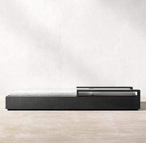 Offre Spéciale <span class=keywords><strong>de</strong></span> <span class=keywords><strong>soleil</strong></span> populaire moderne avec accoudoir en aluminium piscine extérieure chaise longue <span class=keywords><strong>de</strong></span> plage chaise longue portable extérieure - Product Image 4