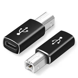 بالجملة usb b محول c-محول USB C أنثى إلى ميدي, محول USB C أنثى إلى ميدي محول USB C إلى USB B متوافق مع الطابعات ميدي الكهربائية بينوس synthesfiers وأكثر من ذلك