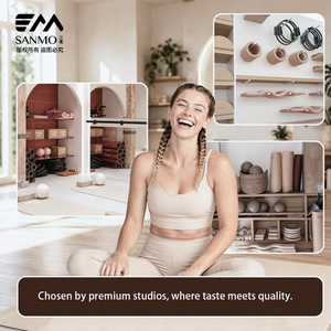 Haltères personnalisés universels à tête carrée recouverts de caoutchouc, haltères légers pour yoga et pilates avec emballage couleur personnalisé OEM ODM - Product Image 4