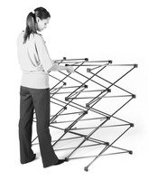 Supports de bannière personnalisés Tension droite Tissu Pop up Media Wall Exposition Pop-up Exposition pour les entreprises