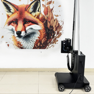 3D tốc độ cao dọc tường máy in trong nhà và ngoài trời nền tường sơn máy hình nền máy in - Product Image 3